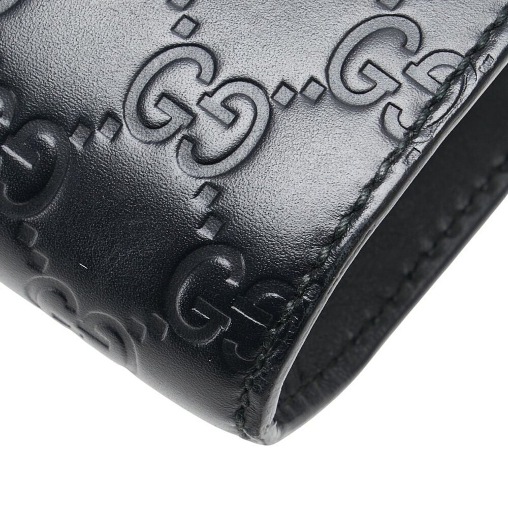 GUCCI Black Leather Horsebit Shoulder Bag - Picture 11 of 15